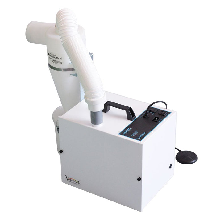 Vaniman SandVac Dust Collector for Dental Sandblasters